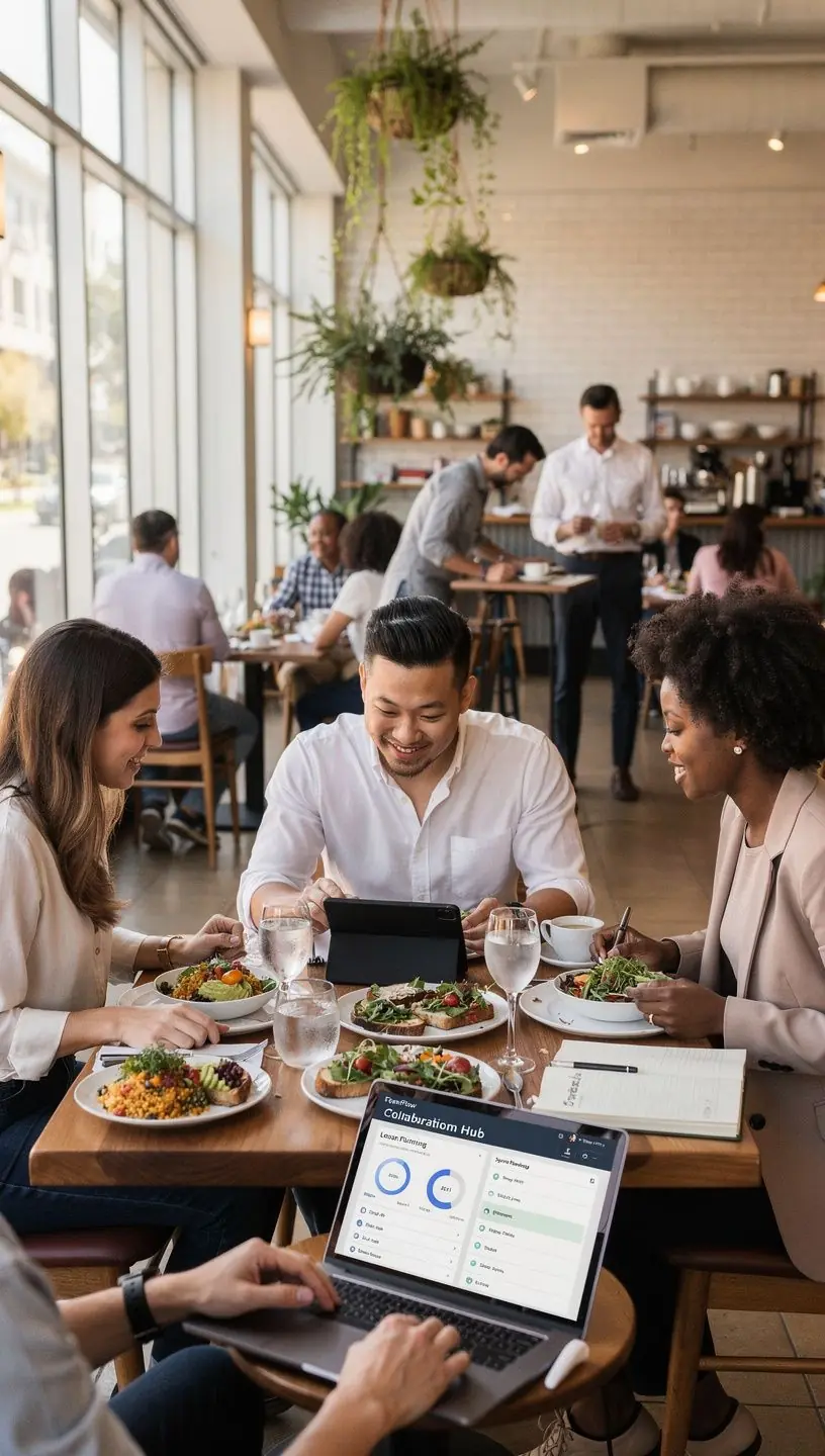 Technician demonstrating how to set up a home security system using a tablet with easy-to-follow instructions.